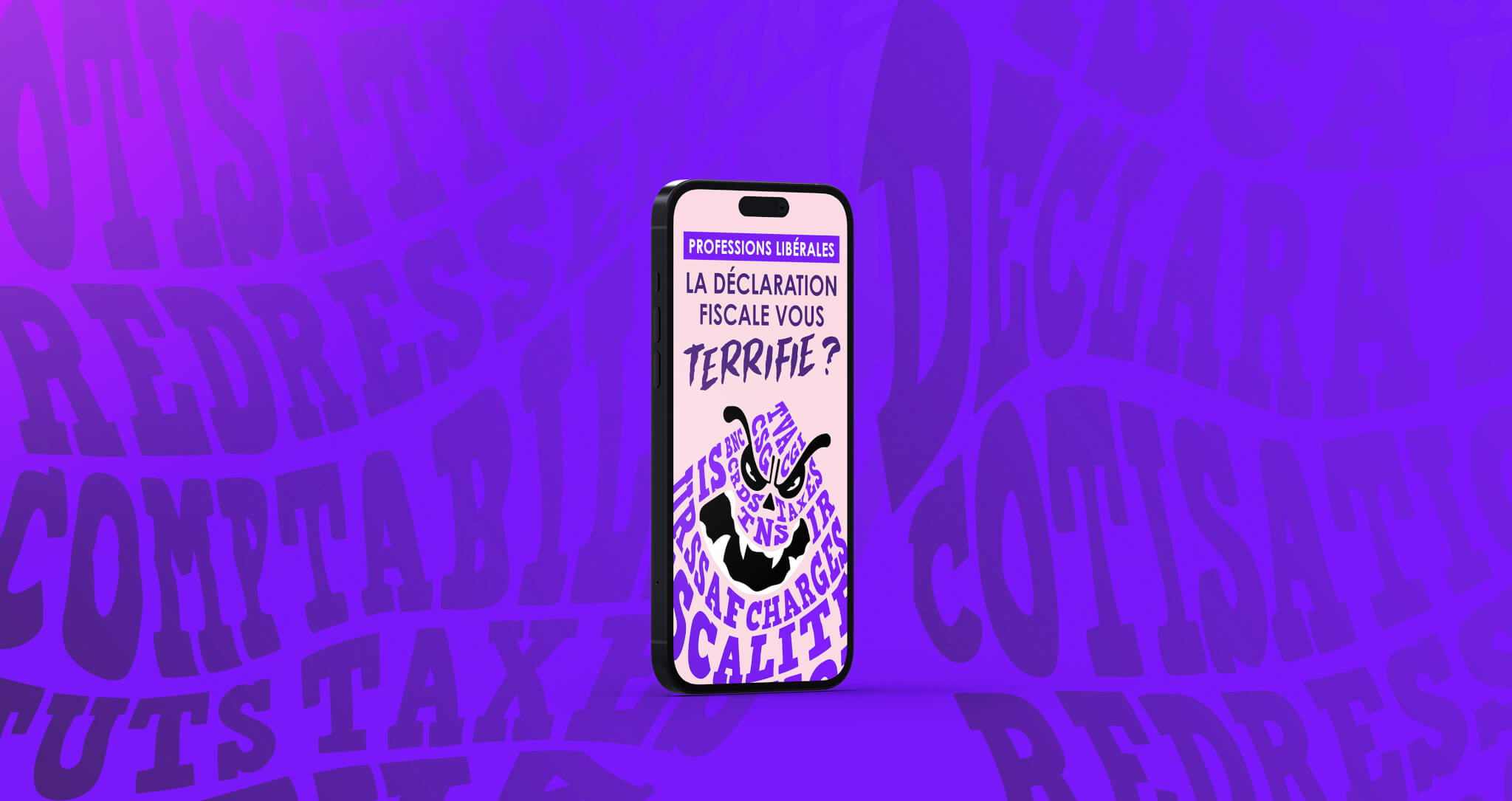 Cotélib - téléphone violet